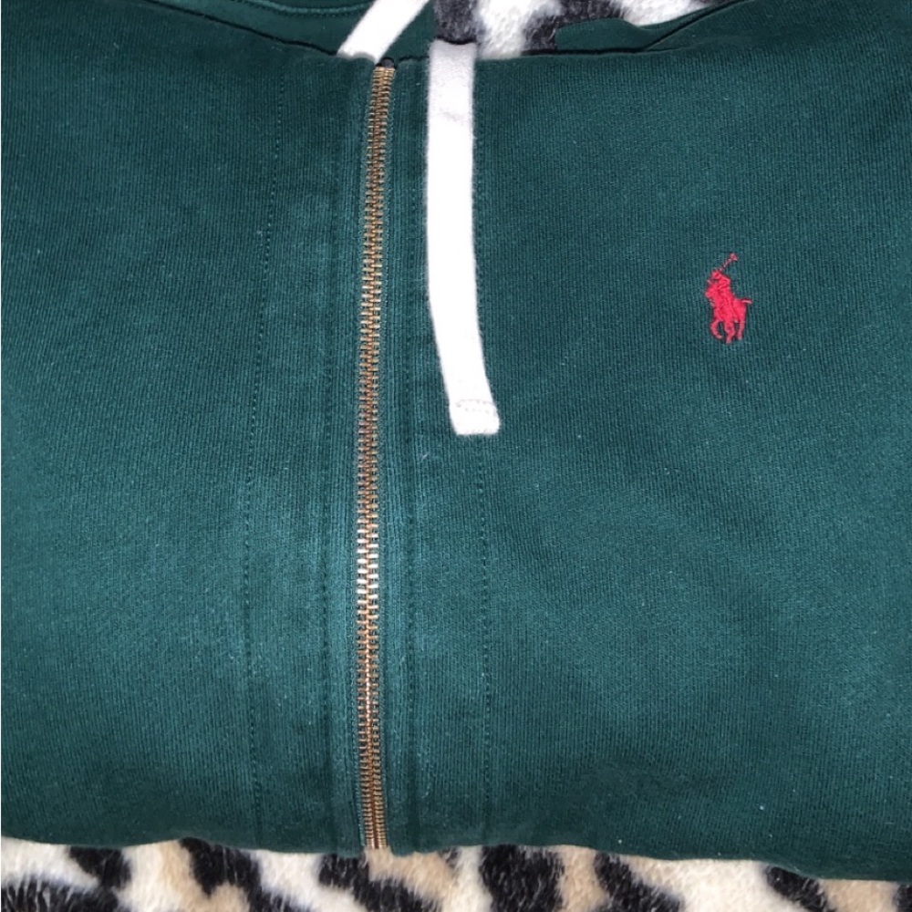 Retro polo hoodie
